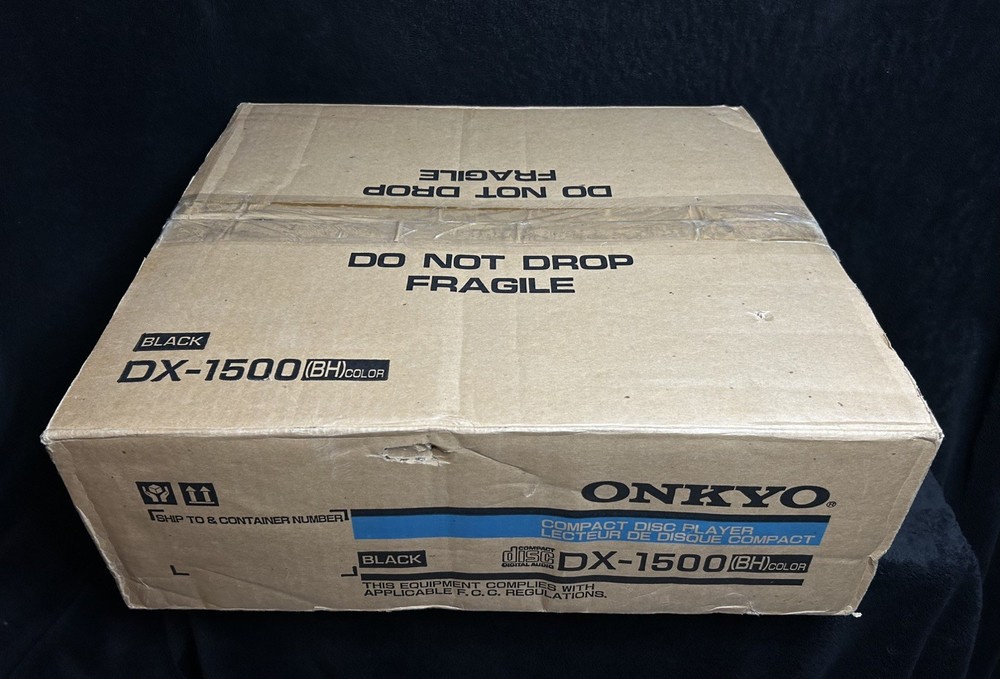 ONKYO 🔥 VINTAGE DX-1500 Compact Disc Player CD  *READ