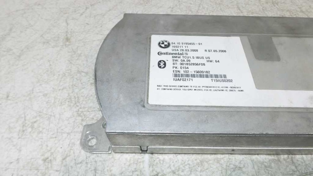 2006 BMW X3 Bluetooth Telematics Control Module OEM 16921111
