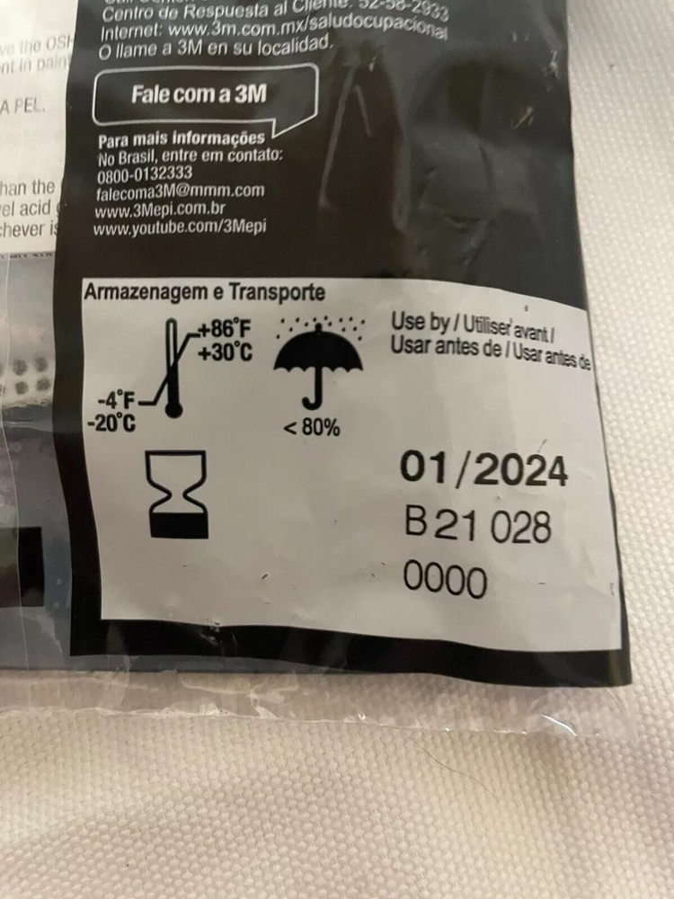 3M D3078 Secure Click Particulate Filter P95 (2 pack) 01/2024