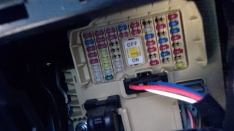 OPTIMAKIA 2017 Fuse Box Cabin 6867