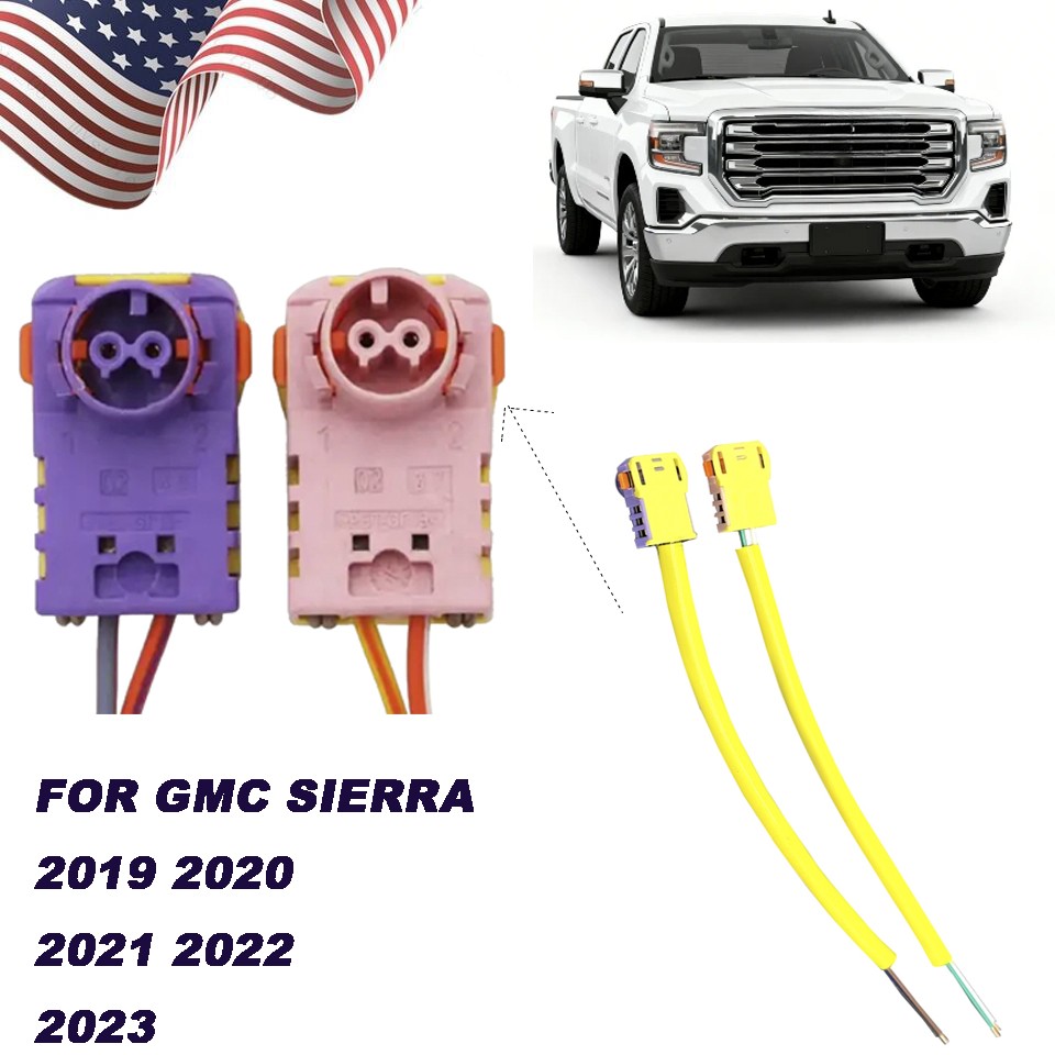 For GMC Sierra 2019-2023 Driver Airbag Clock Spring Plug Connector Replacement