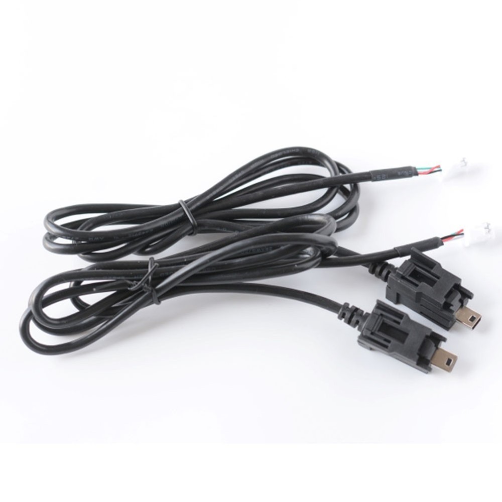 USB Adapter Cable for Android Radio 4 Pin 6 Pin USB Socket 100CM Black