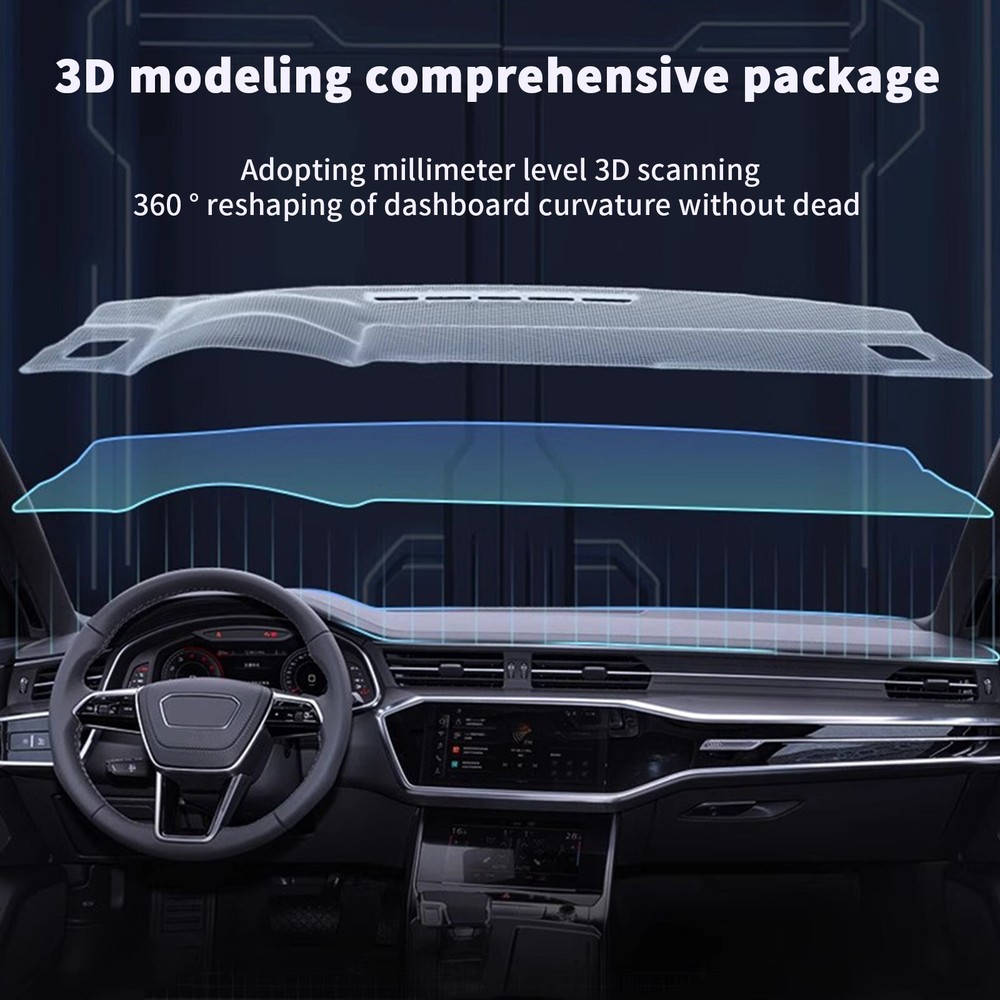 for Mazda MX-5 NC 2006-2014 MX5 Dashboard Pad Dash Mat Dashmat Polyester RED