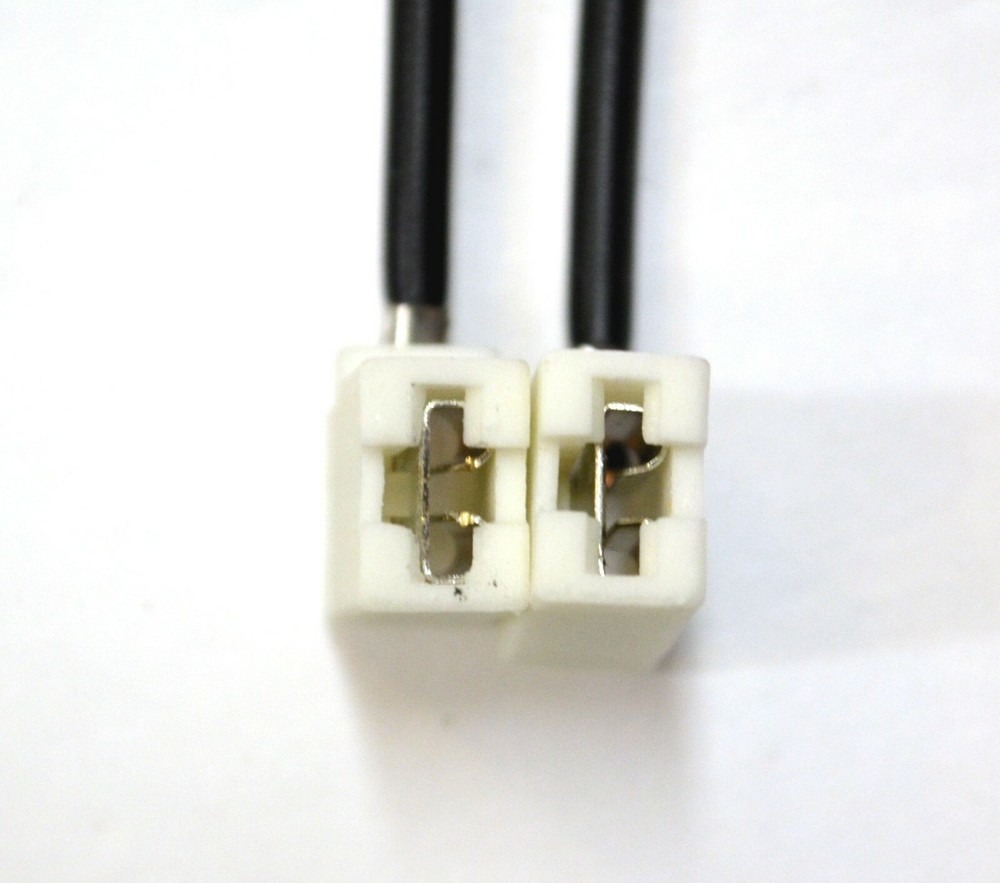 Wire Pigtail Female Ceramic H11B Two Harness Head Light Bulb Socket Connector OE
