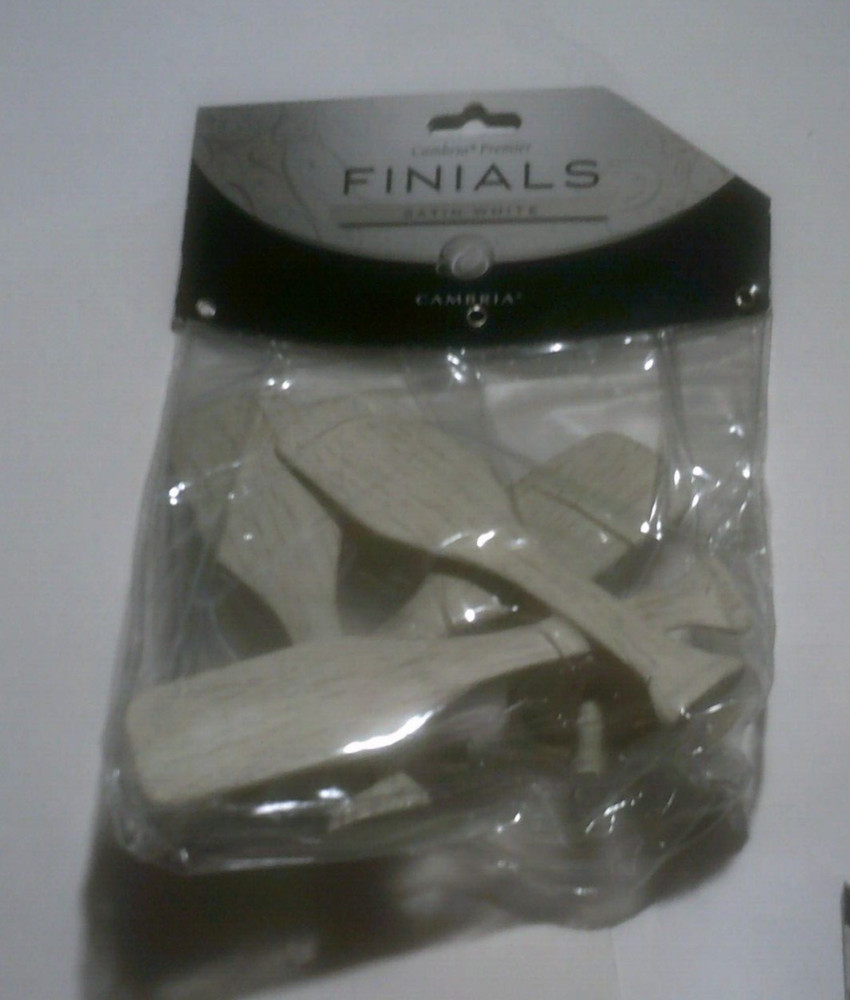 4 Cambria Complete Textured Oar Finials Beach Theme New
