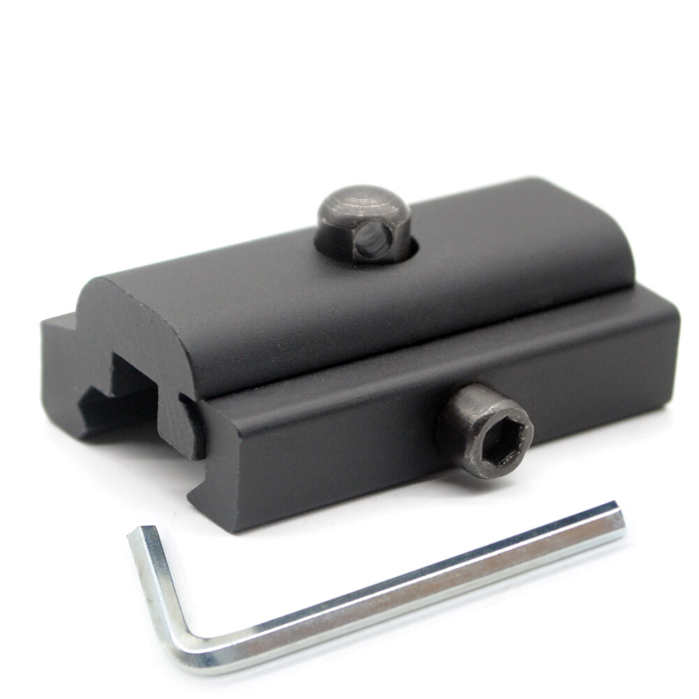 6,9" Foldable Rifle Bipod Adjustable Spring Return with Adapter for Hunting