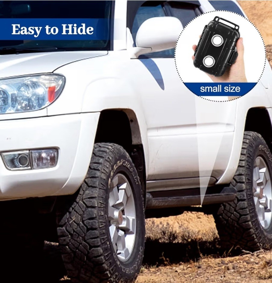Waterproof Twin Magnetic Case 2.0 GPS Tracker - GPS Tracker not