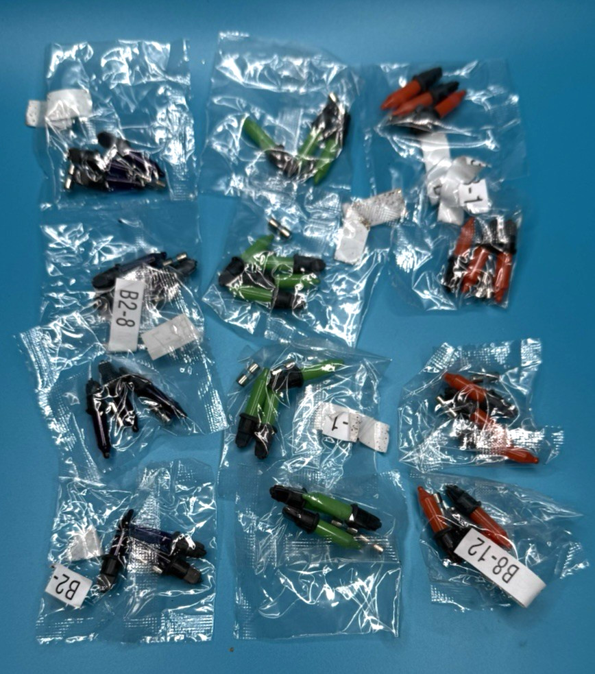 36 Count Halloween Mini String Light Replacement Bulbs Orange Green & Purple
