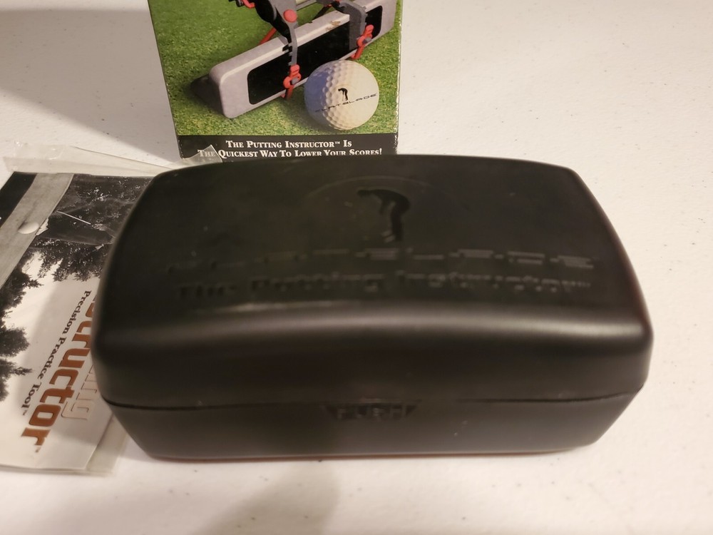 The Putting Instructor Precision Practice Tool -by Flatblade Mirror golf NIB