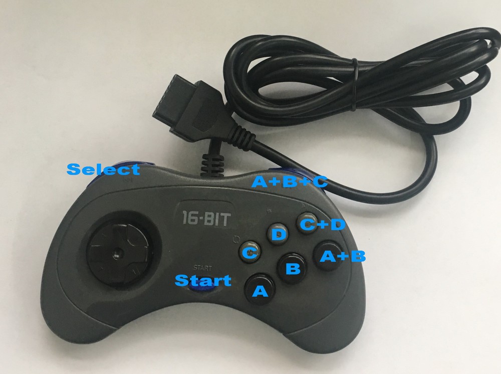CA-CONTROLLER 15 PIN FOR NEO GEO AES/CD/MVS NEW