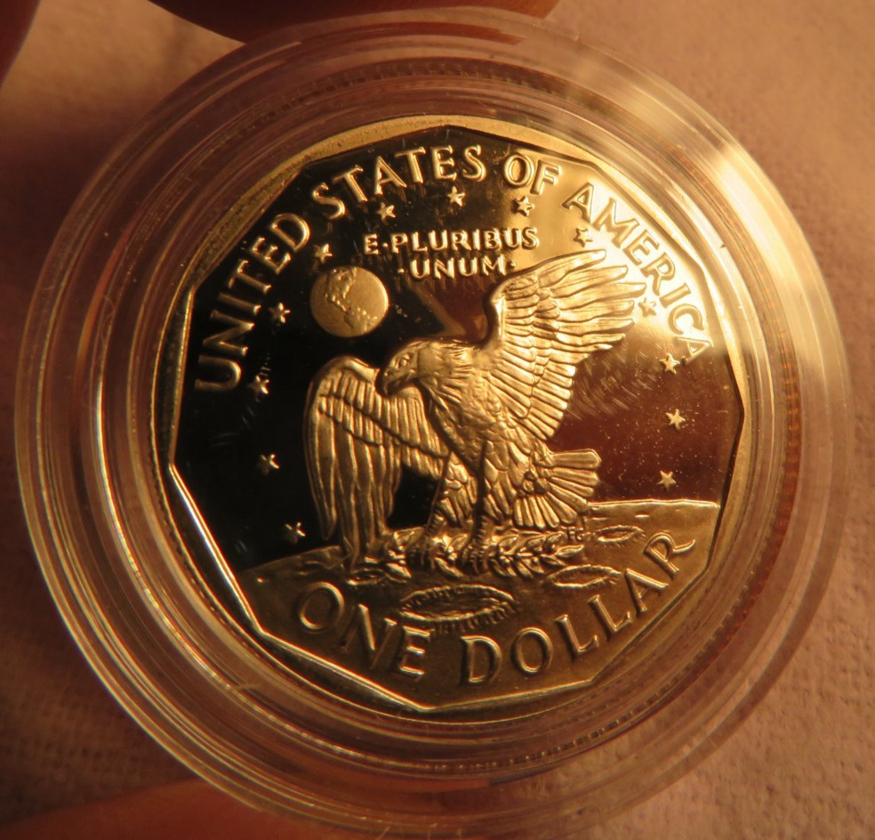 1999-P Proof Susan B Anthony Dollar - SBA w/ Box & COA