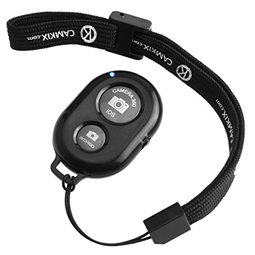 Camera Shutter Remote Control with Bluetooth Wireless Technology - Black