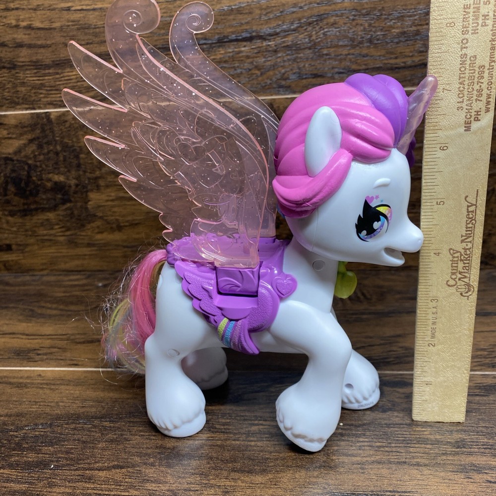 Hatchimals Interactive Unicorn Pegasus Rainbow Braids Lights Up Talks