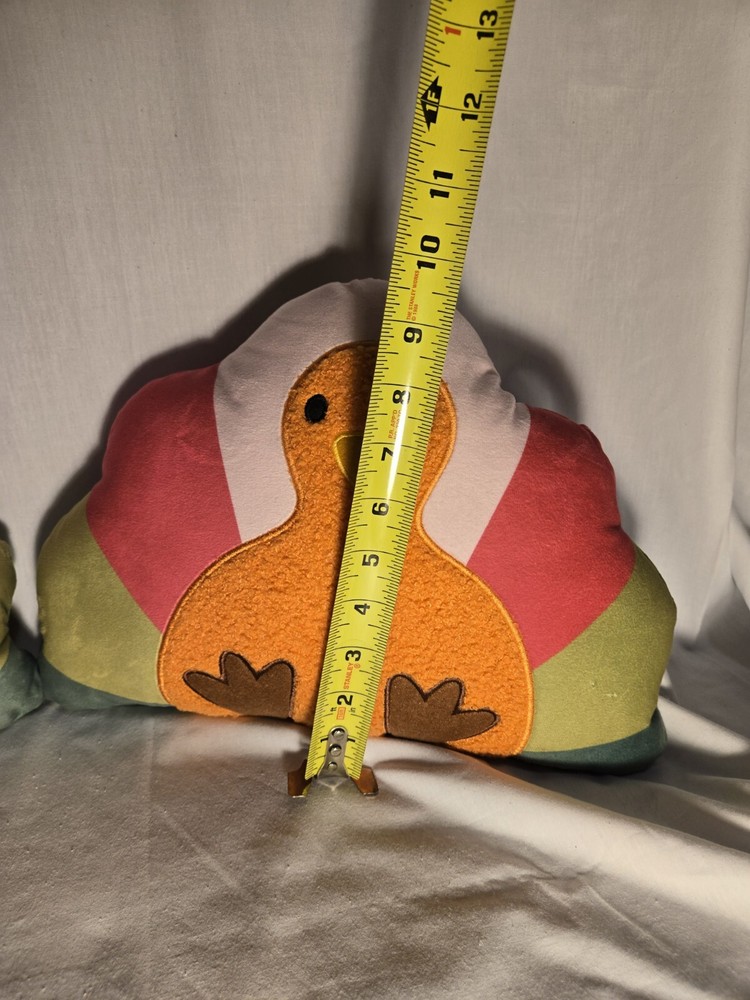 2 Pc Mercurial Turkey Pillow