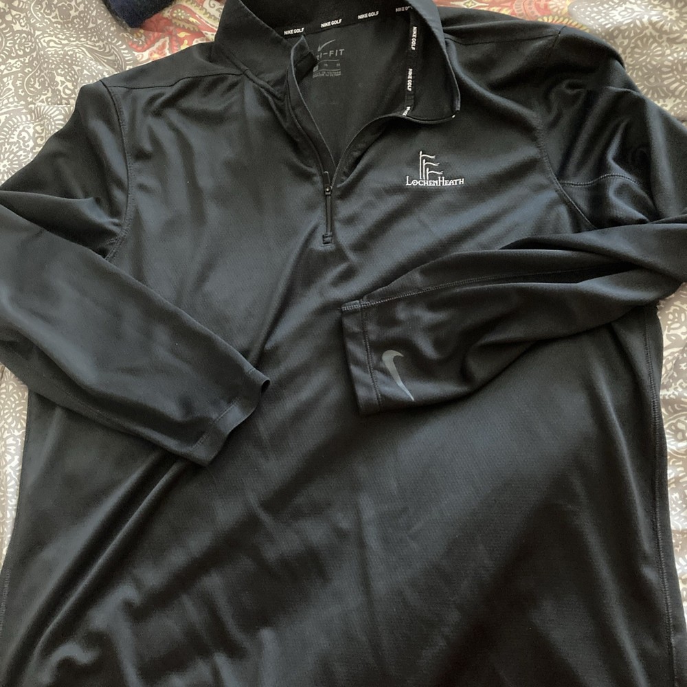 Lochenheath Golf Course Nike Pullover Black Size XL A2