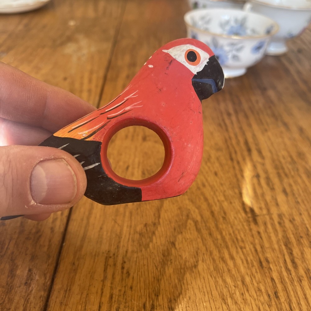 Wooden Parrot