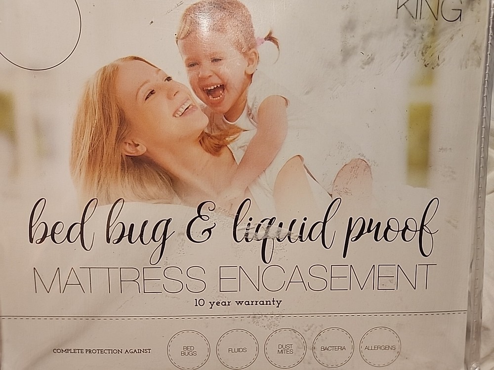 Bed Bug And Liquid Proof King Mattress Encasement