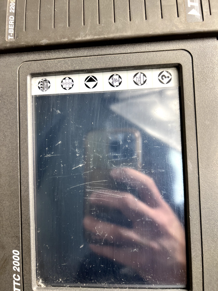 Acterna TTC TestPad 2000 T-Berd 2209 Communication & Network Analyzer Pad AS-IS!