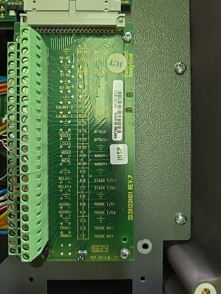 Rosemount 5 Amp Oxygen Analyzer 1U05717G02