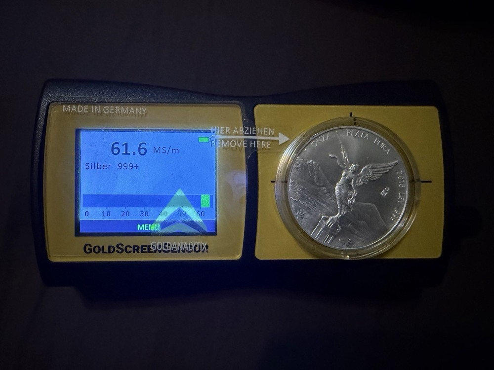 Gold Purity Testing Device for Gold Coins & Ingots. 100% authentic.