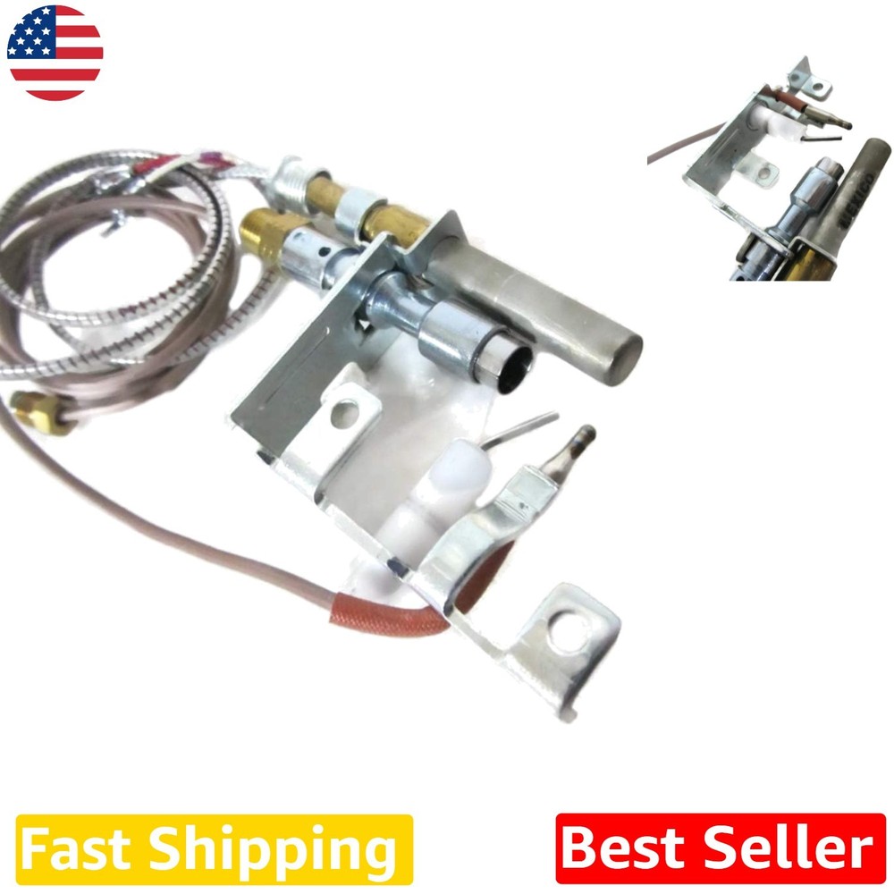 High-Value Natural Gas Pilot Assembly Thermopile Thermocouple Front-Facing