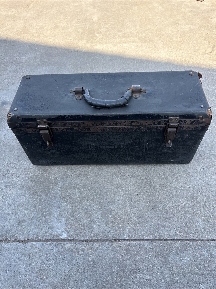 Vintage Bell Sistem B Tool Box 20” X 9” X 7”