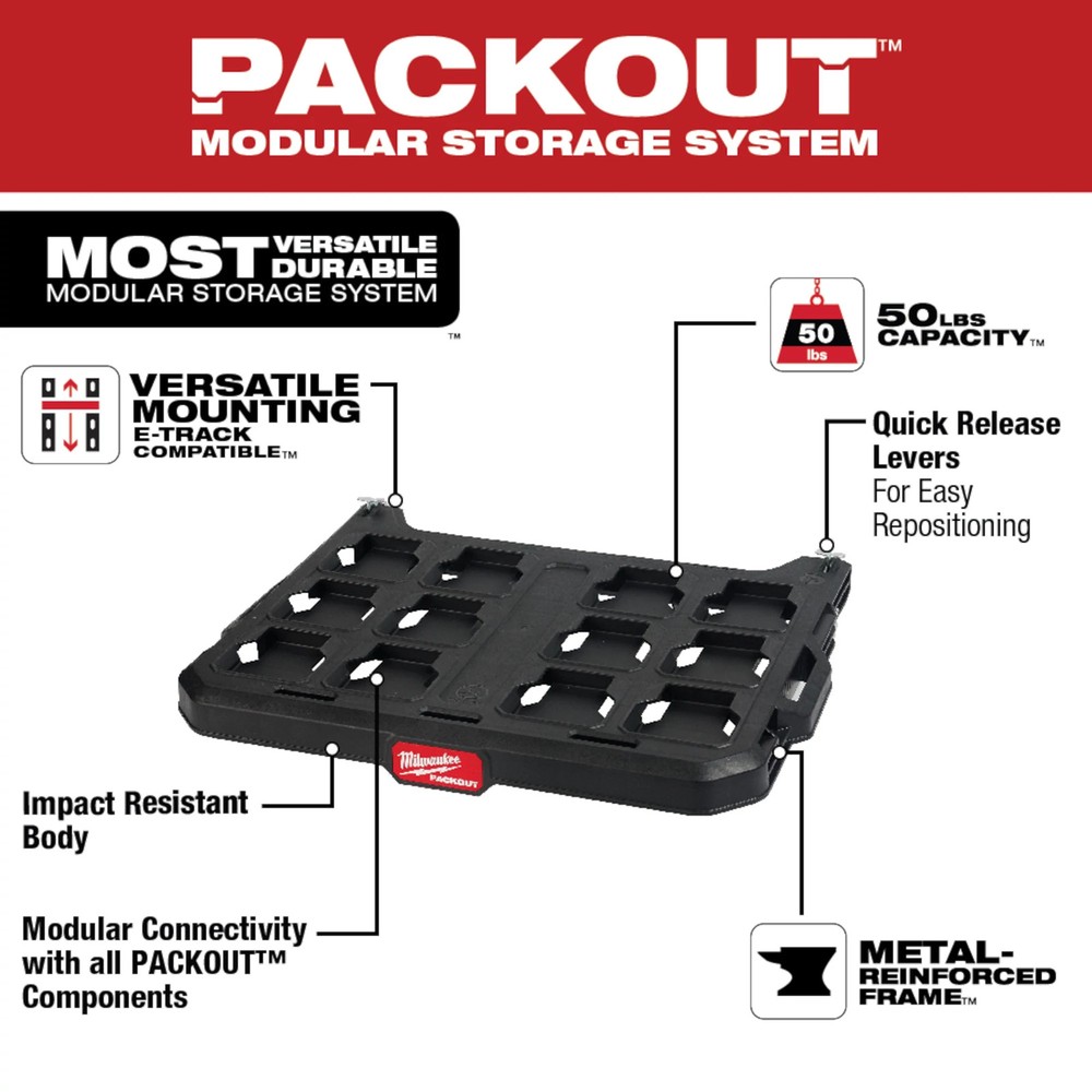 Milwaukee 48-22-8481 PACKOUT Racking Shelf