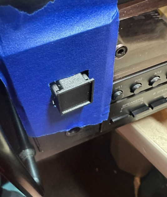 carver hr-752 Replacement re-design power button