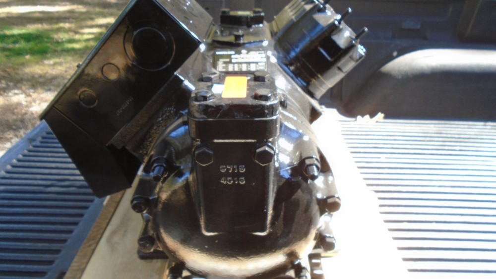 Copeland 4DL3F63KE-TSK-800 Semi Hermetic Low Temp Refrigeration Compressor 15HP