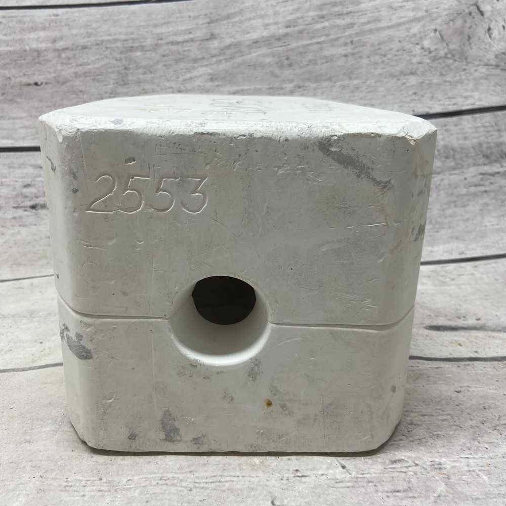 2003 Clay Magic Ceramic Casting Mold Classic Santa Head #2553