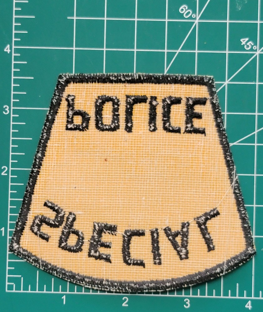 SPECIAL POLICE PATCH