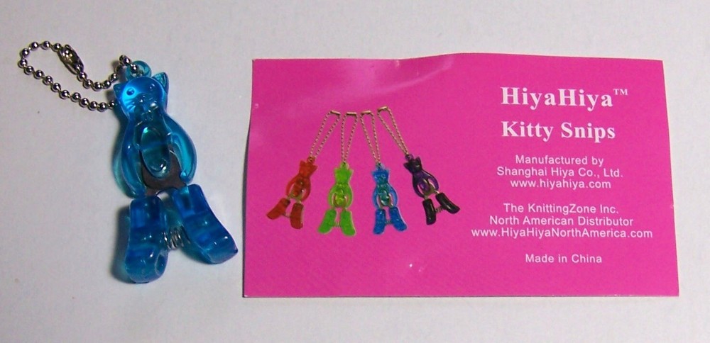 HIYA HIYA 2" BLUE KITTY SNIPS Scissors