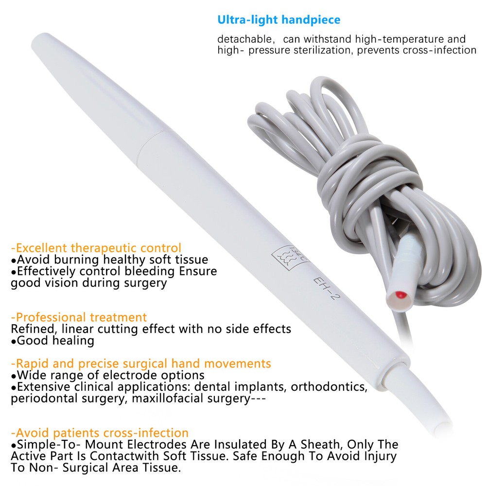 Electrosurgery Unit Dental Electro Dentisty System - High Frequency 7pcs Knife