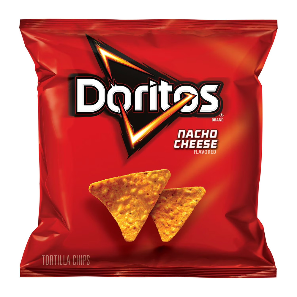 Doritos Nacho Cheese Tortilla Chips - 1 oz., 50 Pack