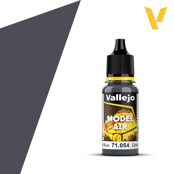 Vallejo Model Air 71.054 Dark Grey Blue 18ml