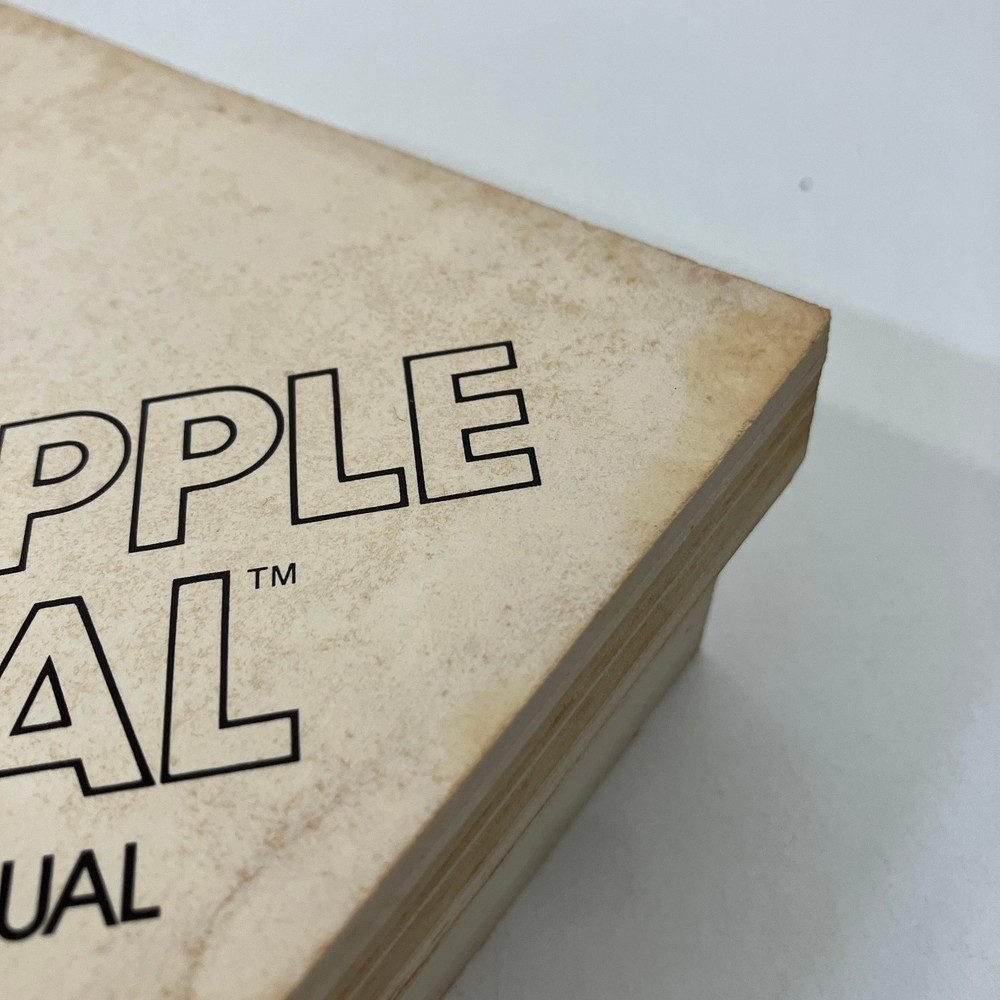 2 Vintage Apple Computer Manuals Lot Software Directory Pascal Reference TPB