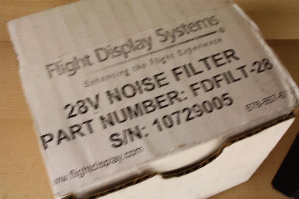 Flight Display Systems 28V Noise Filter FDFILT-28