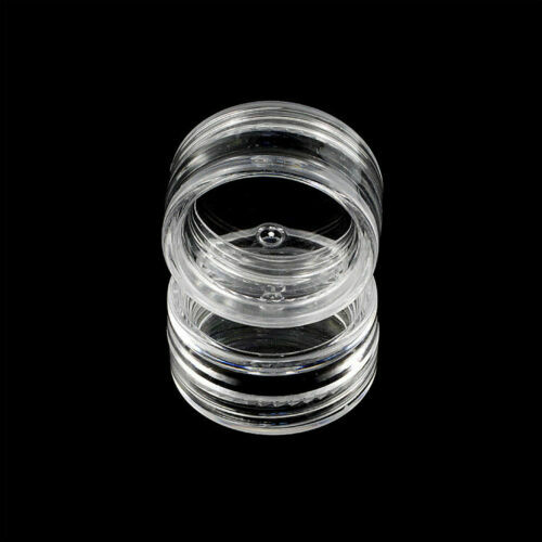 20pcs/Lot 3 Gram Empty Bottles Clear Plastic Sample Cream Makeup Container Jar