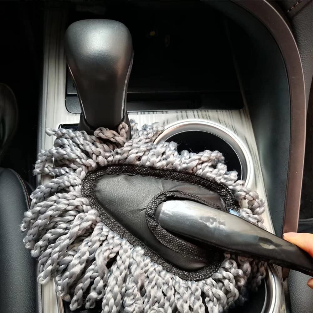 3 Pack Large Microfiber Car Duster Exterior Scratch Free with Extendable