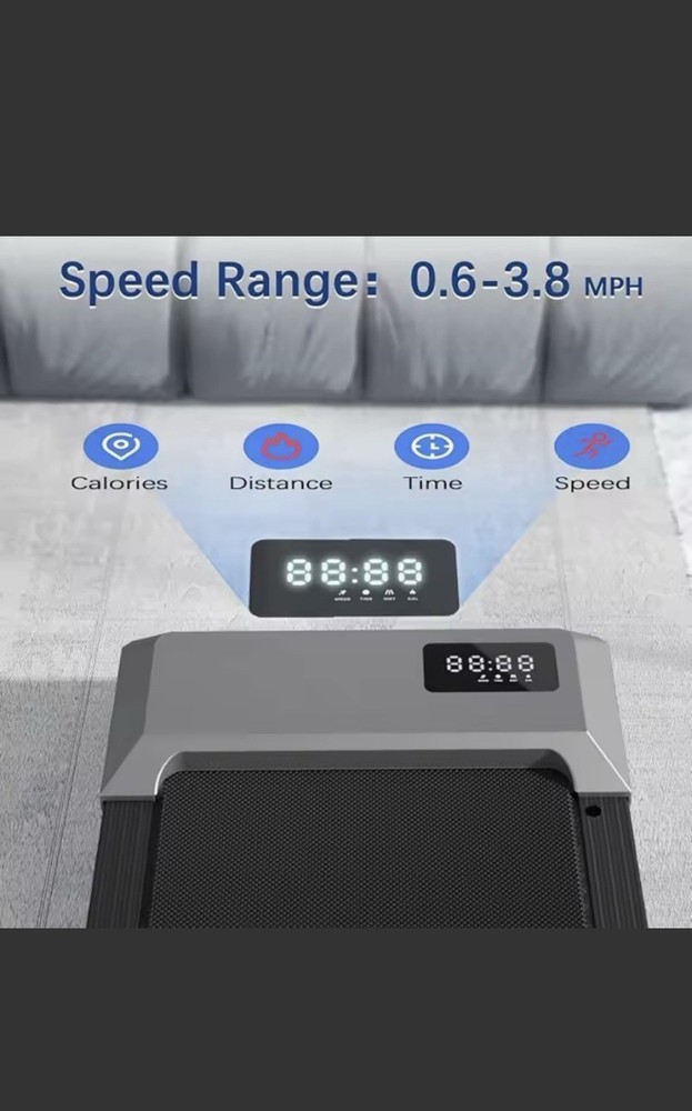Treadmill for Home Walking Pad Under Desk Exercise Machine with Remote Portable