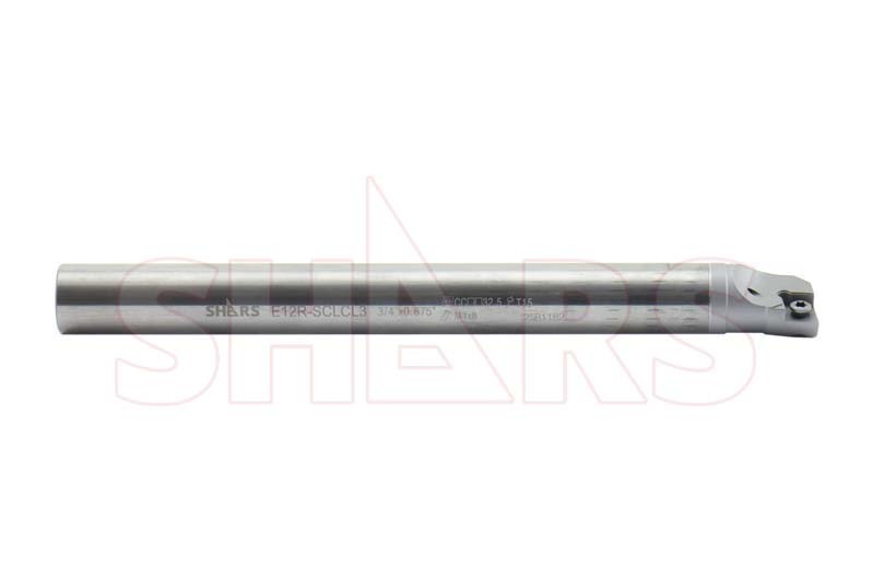 3/4" x 8" LH SCLCL Coolant Through Indexable Solid Carbide Boring Bar S]