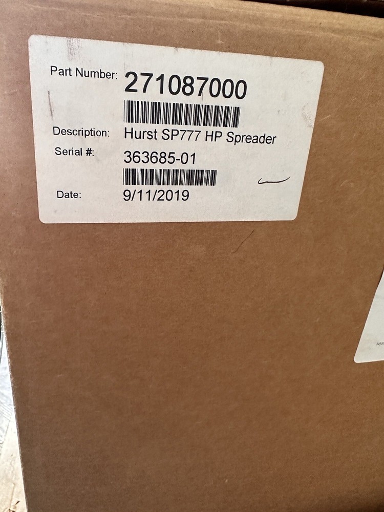 New Hurst SP777 HP Spreader Rescue Tool Ships FREE