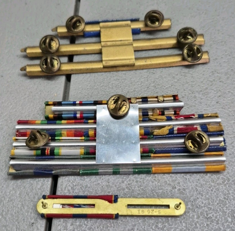 Original WW2 Bar Ribbons Lot