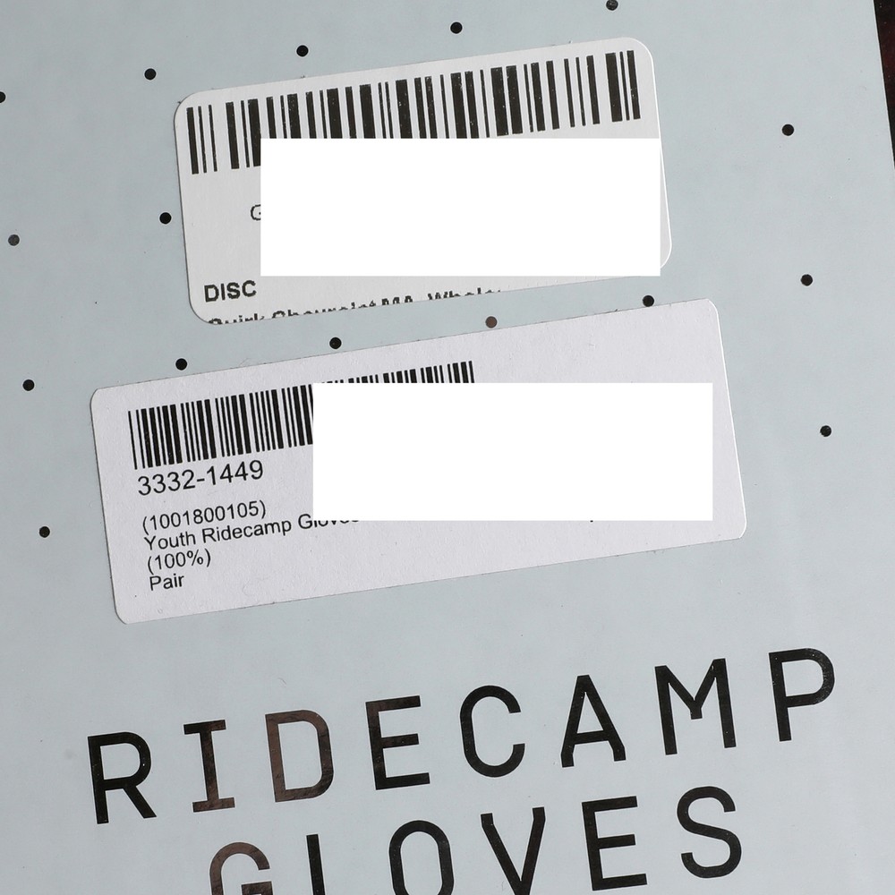 100% Youth Ridecamp Black Gloves Medium