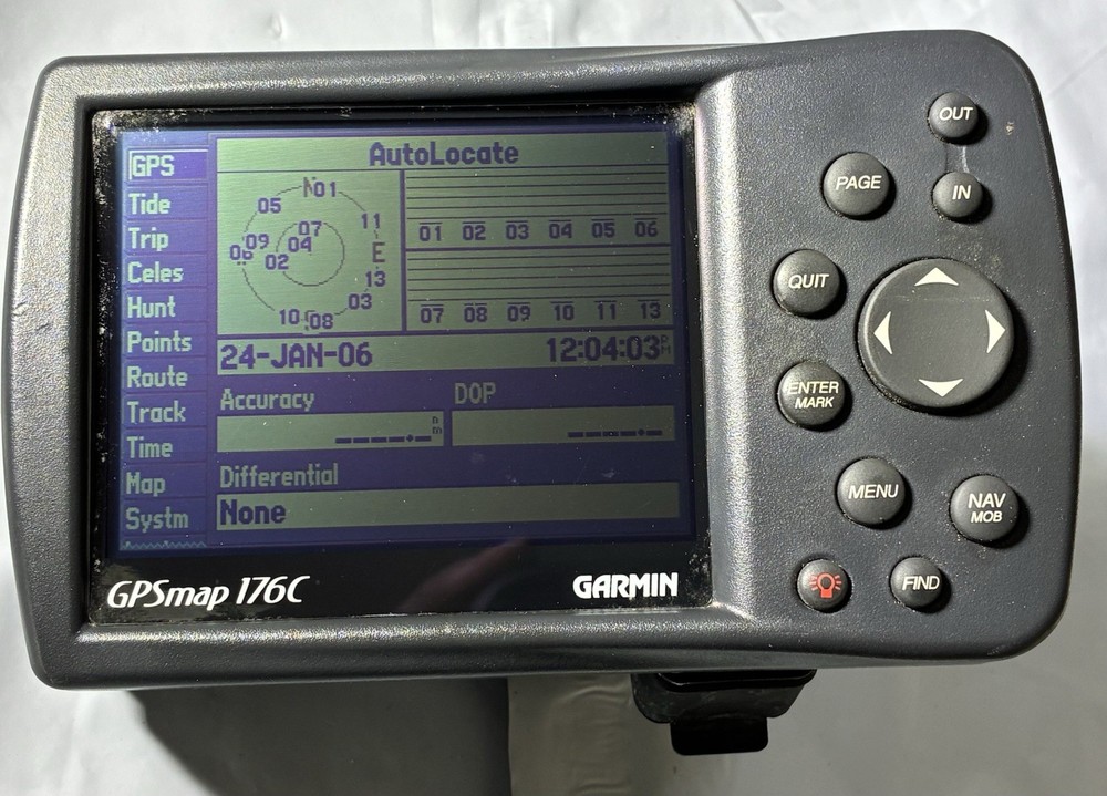 GARMIN GPSMAP 176C Color Marine Chartplotter