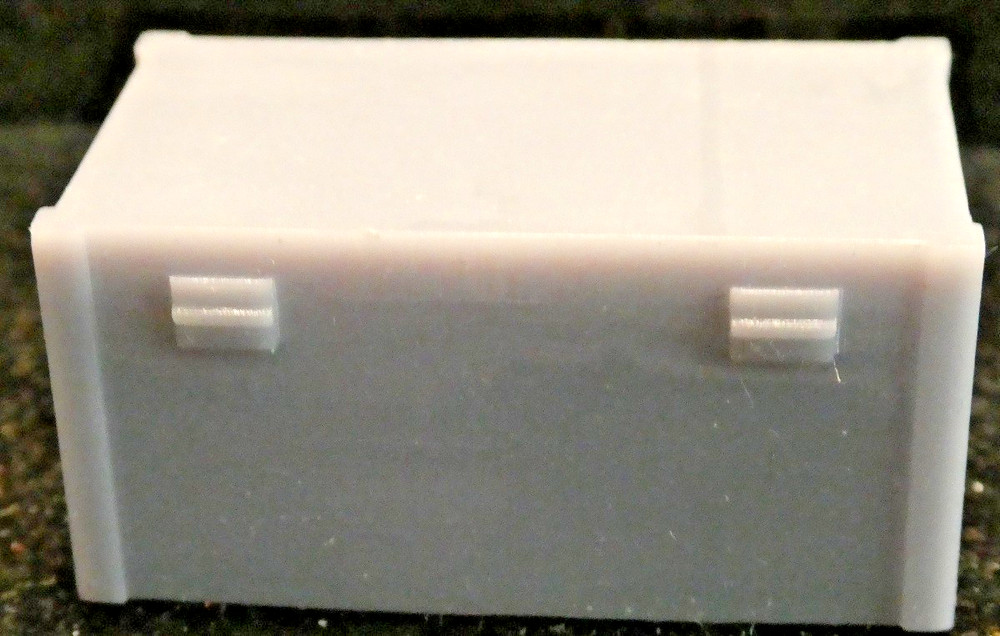 Steamer Trunks x2 Resin G Scale Model Accessory