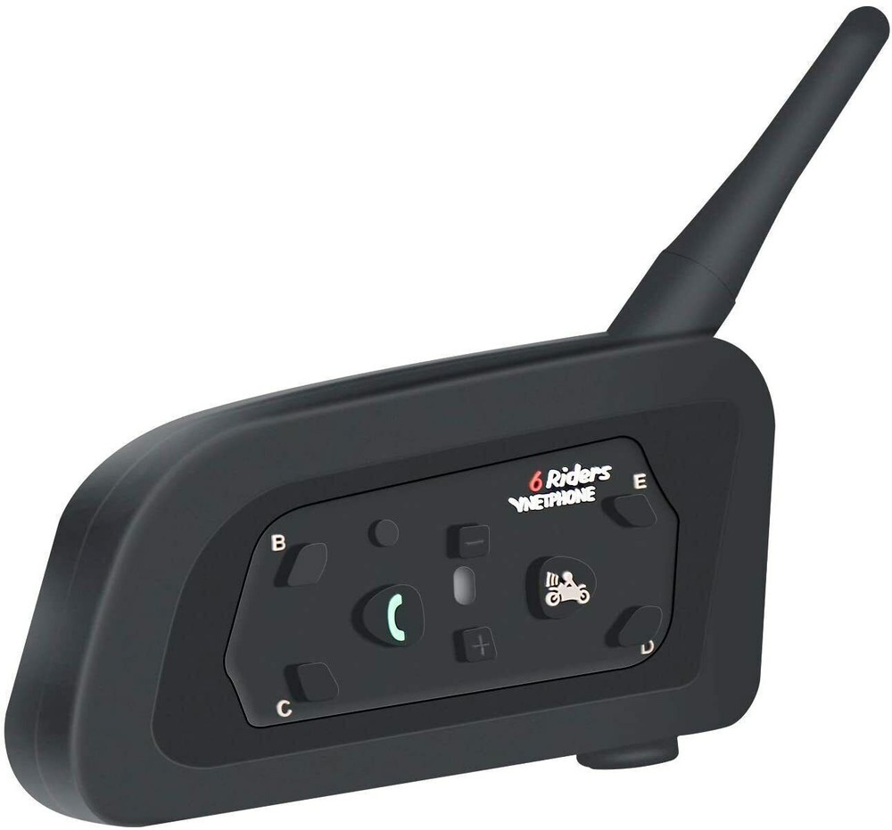 1/2X V6 BLUETOOTH MOTORCYCLE HELMET INTERCOM INTERPHONE HEADSET INTERCOMUNICADOR