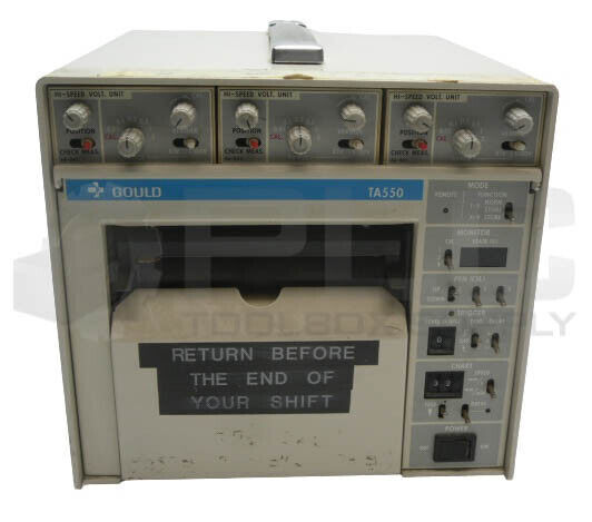 GOULD TA550 CHART RECORDER