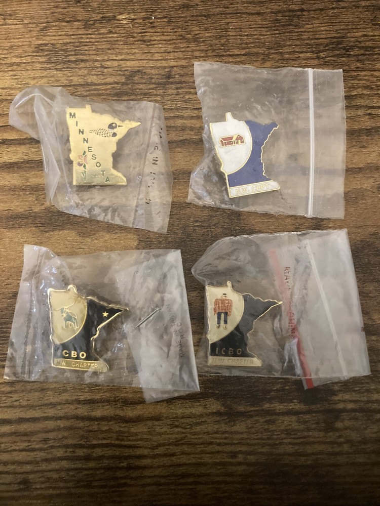 4 Minnesota ICBO Pins