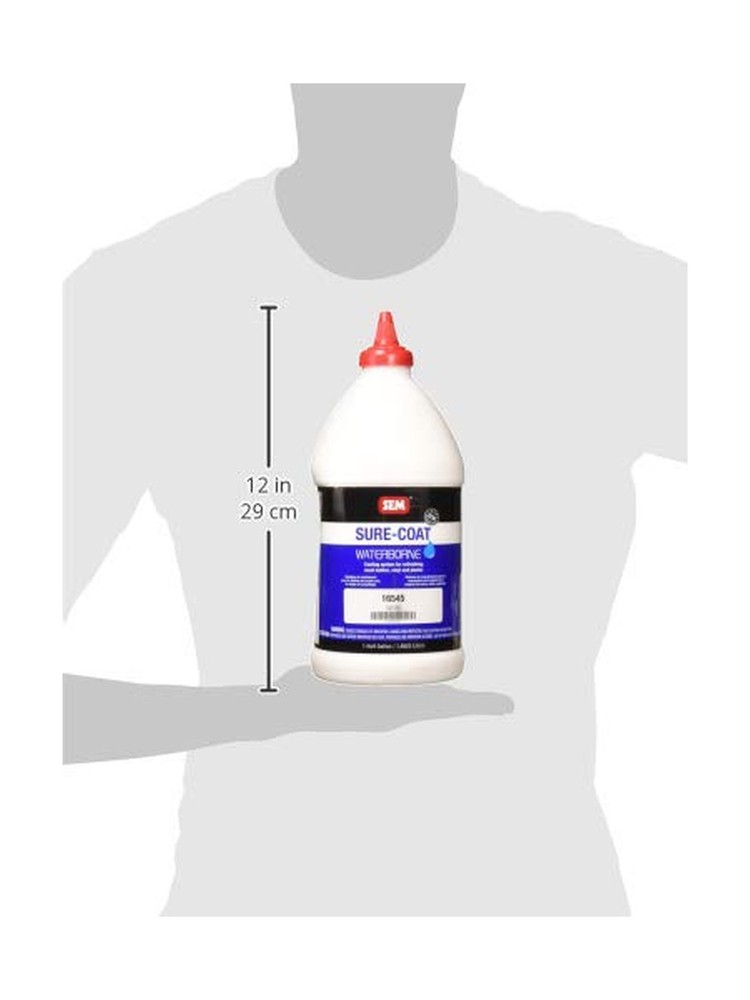 SEM 16545 White Sure-Coat - 0.5 Gallon